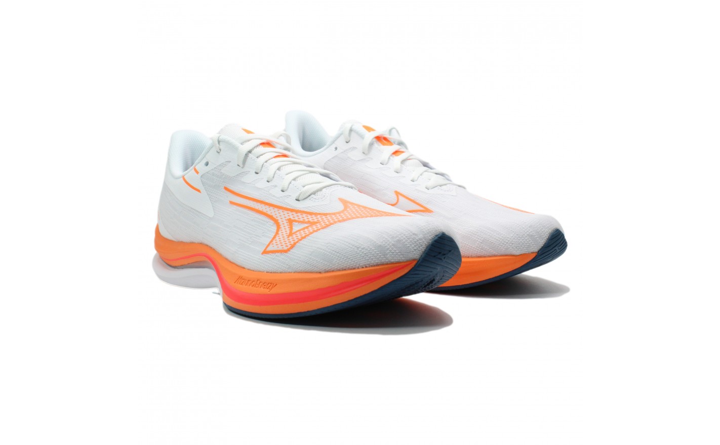 Scarpe Running da Strada Mizuno Rebellion Sonic Uomo Arancione Bianco Stagione Primavera Estate 2023