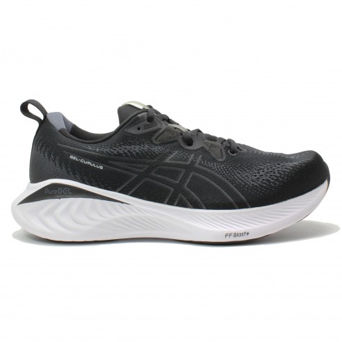 Asics Cumulus 25 Uomo Bianco Nero Scarpe Running Uomo - 1