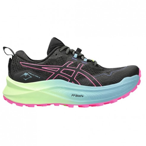 Asics Fujitrabuco Max 2 Donna Nero Rosa Scarpe Running Donna - 1